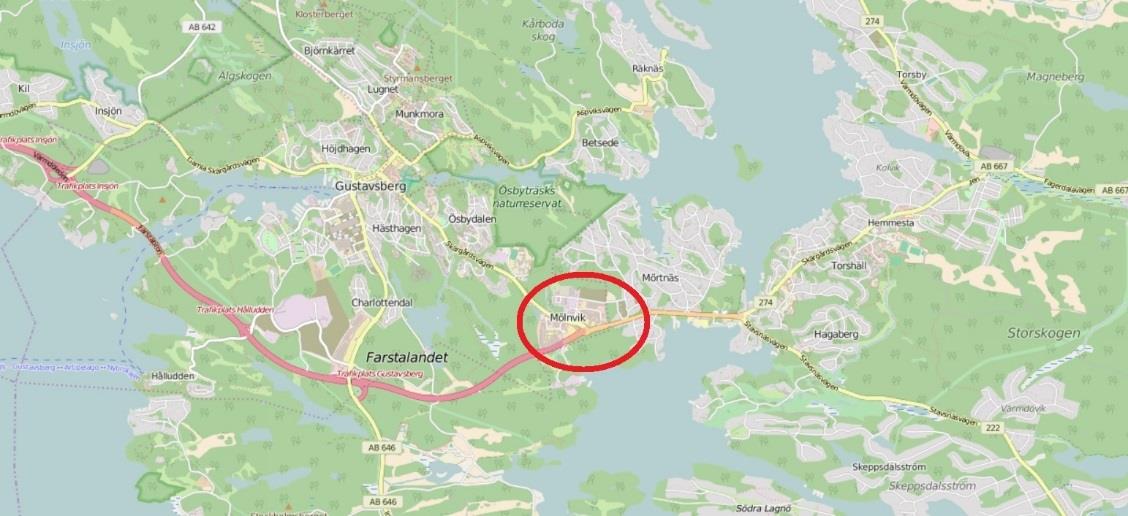 1 Trivector Traffic 1. Inledning 1.1 Bakgrund Mölnviks södra och norra handelsområde har de senaste åren i snabb takt utvecklats mot allt mer handel och besöksintensiva verksamheter.
