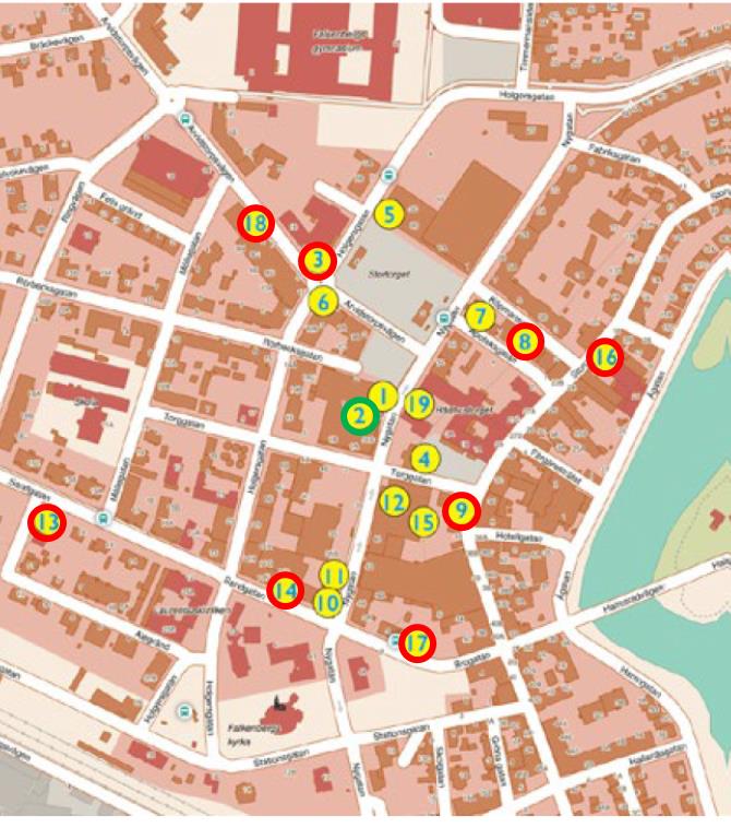 7 Var kan ny shopping lokaliseras? 7.1 Nytt läge? För att skapa ett nytt läge i en stadskärna eller ett centrum krävs en sk kritisk massa.