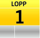 Start Bankod 17:35 16 b ODDS TVILLING Spårtrappa - Femton bakom bilen 50.001-150.000 kr. 2140 m. Autostart. 15 startande.