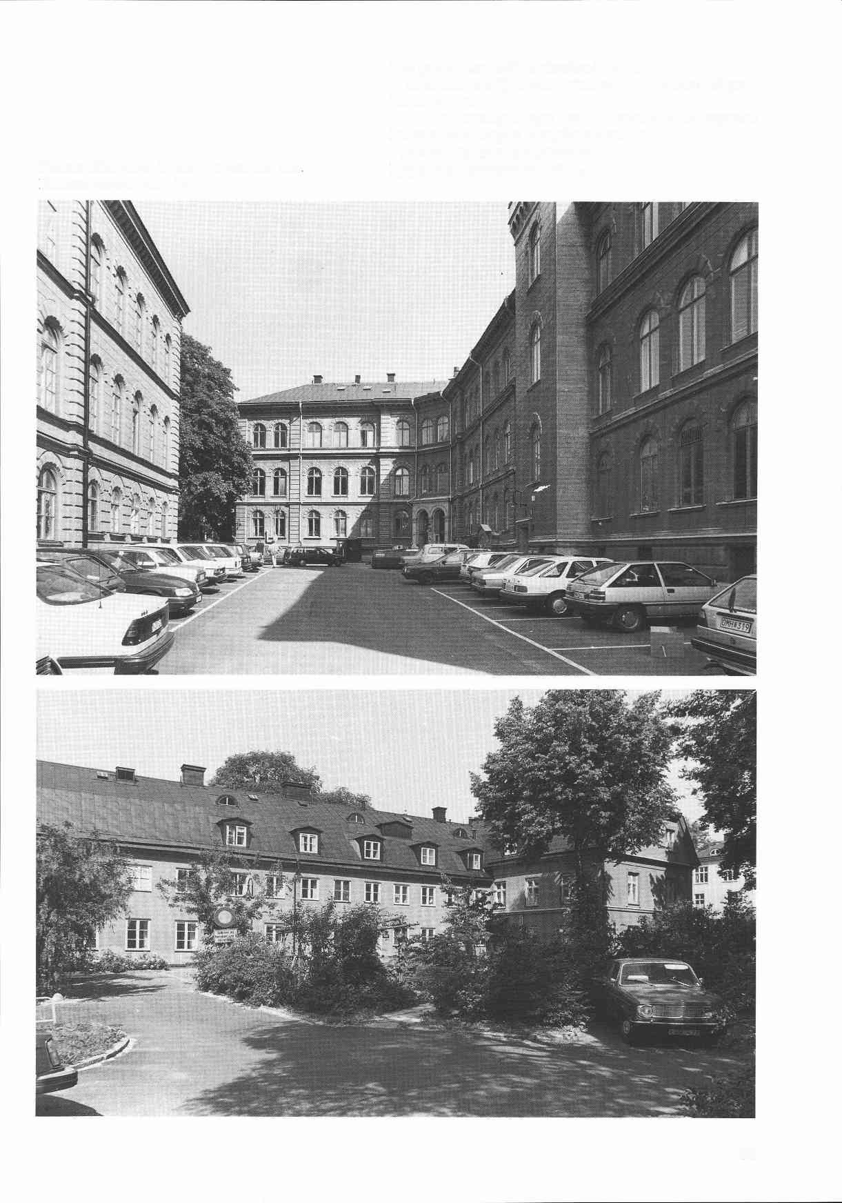 Nedan: Glasbruket 3, hus II tv och hus I th. Nederst: Glasbruket 5, hus I. talet garage i kv. 1981 kontorsinredning i kv. Gardshus (hus II), 1 van + vindsvan. Fasad: ockra slätputs.
