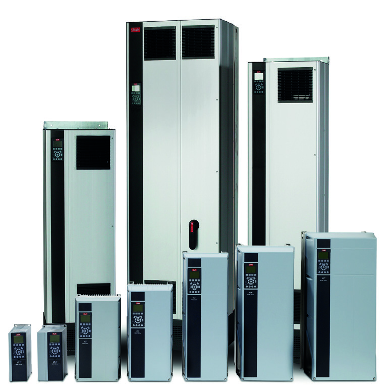 VLT HVAC Drive FC-102 Danfoss VLT HVAC Drive är den perfekta lösningen till ventilations-, cirkulations-, och kylanläggningar inom fastighetsautomation.