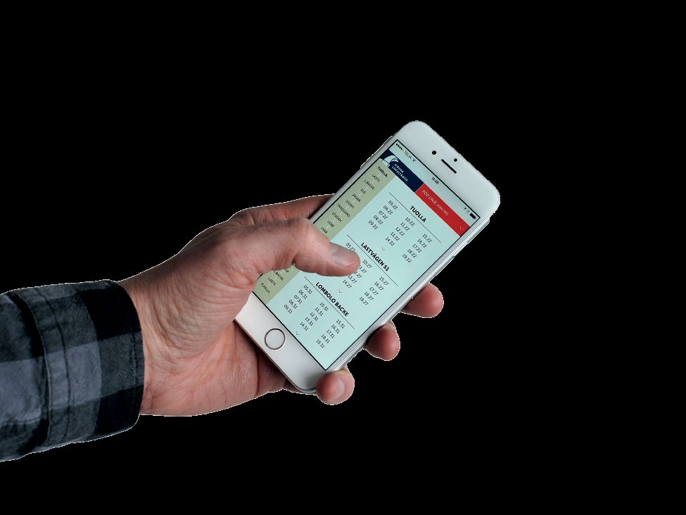 Bussen i mobilen! Tidtabeller och linjesträckningar direkt i din mobil, läsplatta eller på webben.