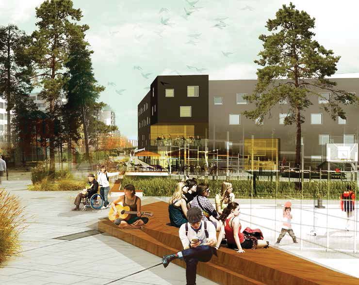 Programförslaget Park och plats 1. Västertorg Västertorg är den centrala handels- och mötesplatsen i Eriksberg. En viktig plats som ger liv och rörelse i området.