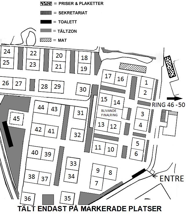 RINGPLACERING LÖRDAG Hallands