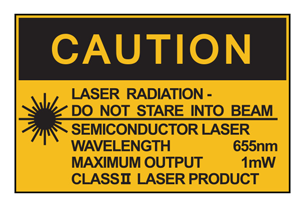 Laseretikett(er), (endast vissa modeller) Ger information om hur du använder streckkodsskannerns laser på ett korrekt sätt.