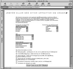 Var finns de kommunvisa uppgifterna om kostnader och mängder inom väghållningen 2001? Som tidigare nämnts återfinns de kommunvisa uppgifterna på Internet.