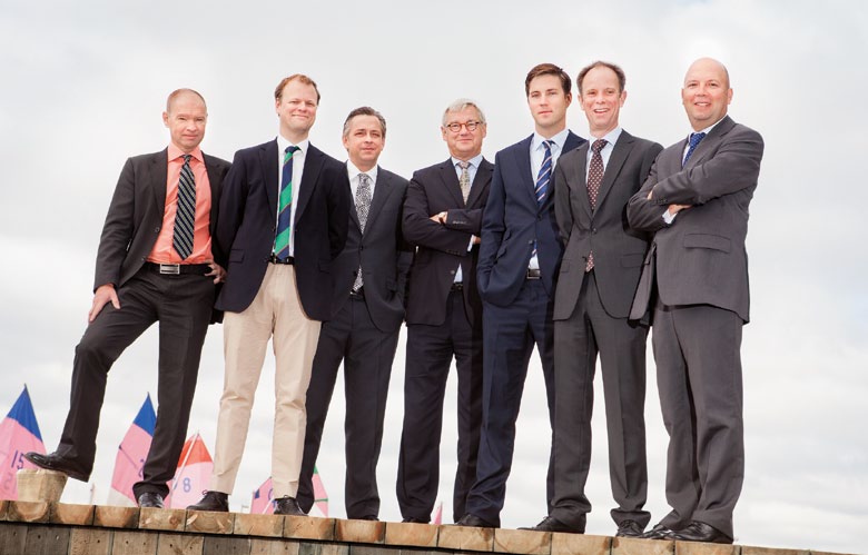 Våra förvaltare Några av förvaltarna, fr v: Lars Bergkvist, Mats Gustafsson, Magnus Matstoms, Peter Rönström, Claes Murander, Johan Lannebo och Johan Ståhl.