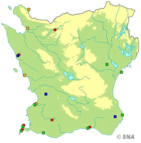 Kartan är återgiven med tillstånd från Sveriges Nationalatlas och återfinns som webbkarta på http://www.sna.se/webbatlas/index.