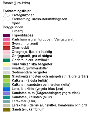 Kartan är återgiven Till med myndigheter, tillstånd från organisationer Sveriges Nationalatlas, allmänhet och m.fl. återfinns för synpunkter. som webbkarta på: http://www.sna.