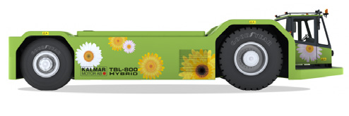 Tillverkare/Modell Linde P250 bogserande truck Lastkapacitet (ton) Drivsystem Övrigt 25 Elektriskt Lindes dragtruck P250 drivs av två elmotorer (AC) med en effekt på 10 kw vardera.
