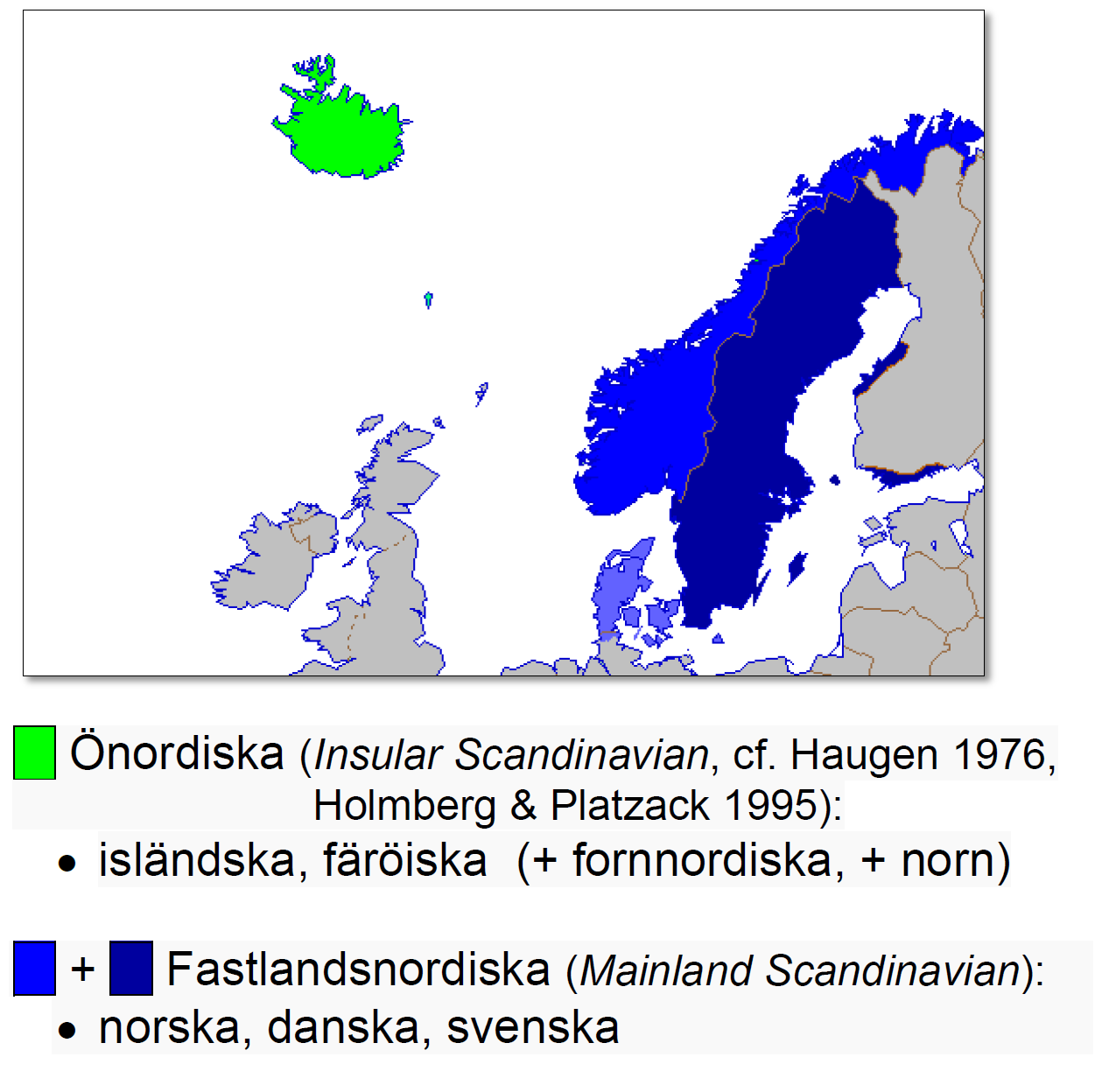 Morfologisk/syntaktisk indelning