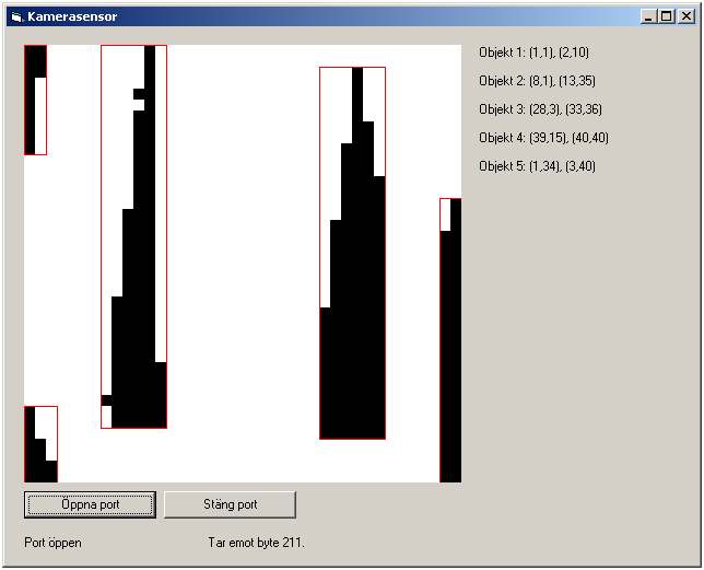 5.2. Sändaren PIC-processorn PIC-processorn har två seriekommunikationsmoduler. USART är den som lämpar sig bäst för kommunikation med PC, så det är den vi kommer att använda oss av (se avsnitt 3.5).
