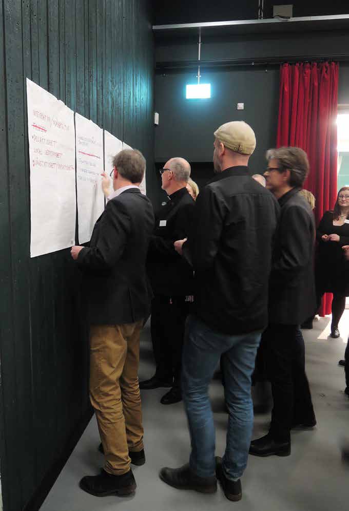 17 Pass 3 sammanfattning I arbetet med att skapa en gemensam vision kring Gottsundaområdet skall resultatet av denna workshop ses som byggstenar till denna vision.