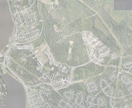 Figur 3 Schematisk bild hur befintliga bostadsområden på Kronan är kopplade mot det övergripande vägnätet. 4. Framtida förändringar i Kronanområdet 4.