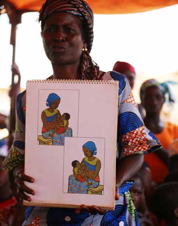 Benin I Benin är det vanligt med tonårsgraviditeter, vilket på många sätt påverkar en flickas möjligheter att få sina rättigheter tillgodosedda, bland annat rätten att få gå i skolan.