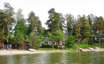 Bild 2, Getryggens fritidsby. Foto Fastighetskontoret Kontoret har för några år sedan styckat av de 118 tomterna och förhandlat med föreningen om en försäljning av området.