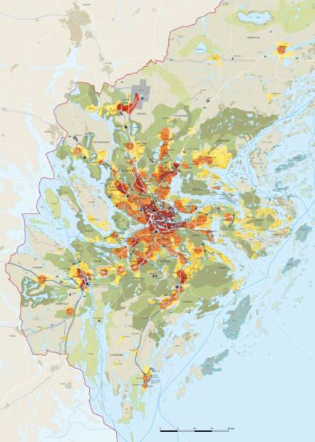 RUFS 2010 regional utvecklingsplan för Stockholmsregionen - en sammanhållen bebyggelse - tätt i stationsnära lägen - spara tätortsnära
