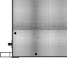 Instruktioner, Universalställning Avväxlingar RSH - Räckesstötta Horisontal Exempel: Avväxling med RSH vid översta bomlaget för att montera skydds räcke vid utvändigt byggd trappa.