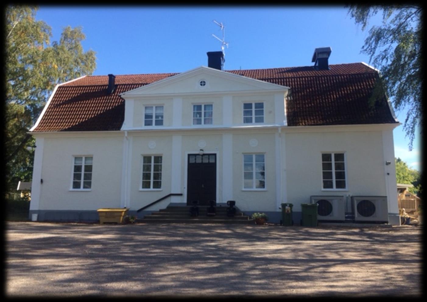 Björkbackens förskola, nymålad 2016 till ett