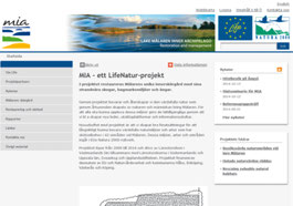 INFORMATIONSSPRIDNING Startseminarium. Intresset för projektet var stort redan från början. Hemsida. På hemsidan har det löpande lagts ut information om projektet.