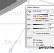 ENKELT PLANFÖRFARANDE PÄ 15/2014 Solförhållanden Den föreslagna bebyggelsens skuggning har studerats av Prefabriken AB, vårdagjämning 21 mars kl.10,,12 och 16 samt sommarsolståndet 21 juni kl.