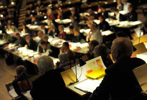 För alla, som räknar med att kyrkan finns och ska finnas för alla, har kyrkovalet betydelse. foto: magnus aronson/ikon klassisk förtidsröstning på pastorsexpeditionen och valdagens vallokaler.