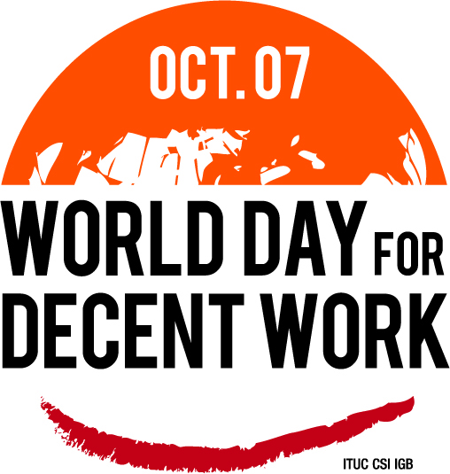 World Day for Decent Work (WDDW) som varje år infaller i oktober kommer i år att uppmärksamma den höga globala ungdomsarbetslösheten.