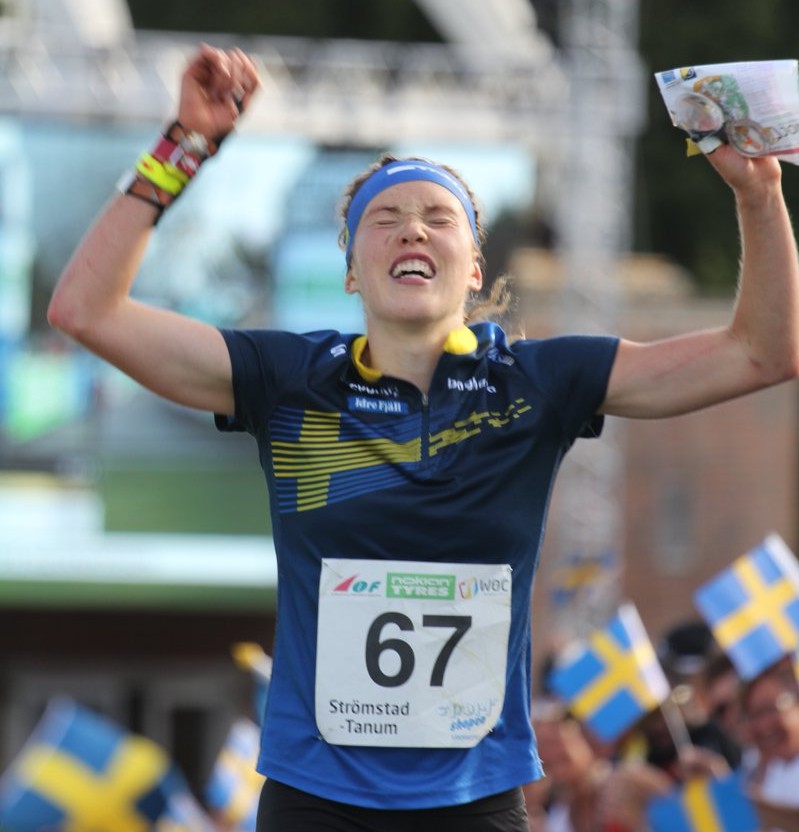 VM 2016 Tove Alexandersson, guld på både