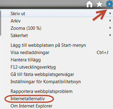 9. Aktivera ActiveX i webbläsaren (gäller för Internet Explorer). Ställ in så att webbläsaren kan initiera och köra skript på activex-kontroller som inte är säkra. Steg 1.