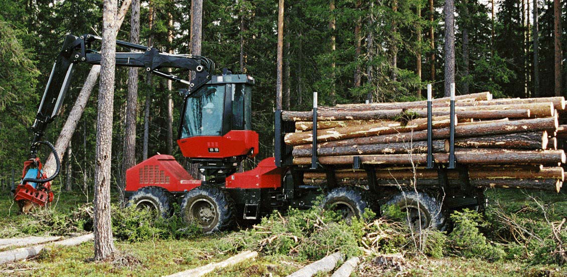 Introduktion till skogsbruket minska, vilket gör skotningen effektivare. Effektiviteten ökas också genom att börja arbetet så långt från bilvägen som möjligt och arbeta sig tillbaka.