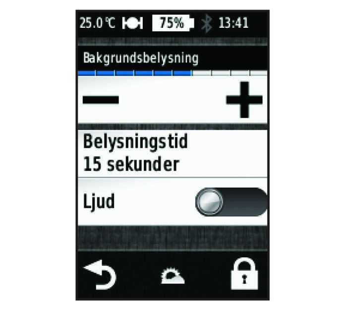 8 Tryck ner lätt och vrid Edge enheten medsols så att den låses på plats. Ta loss Edge 1 Lås upp enheten genom att vrida Edge medsols. 2 Lyft av Edge från fästet.