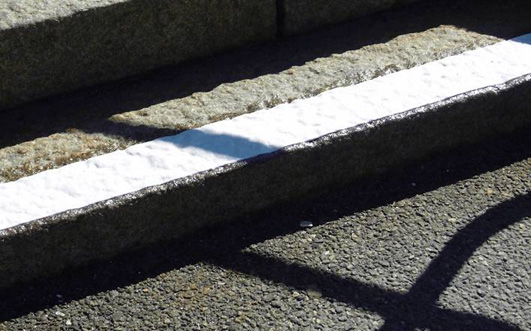 Trappor I kategorin trappor har projektet omfattat åtgärder av räcken samt kontrastmarkeringar på första och sista steget.