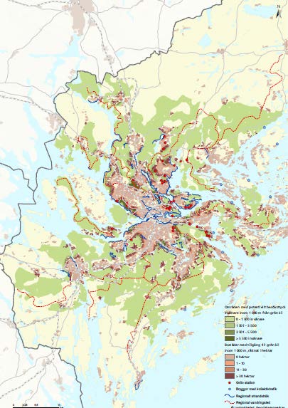 Grönstruktur förhållningssätt forts.