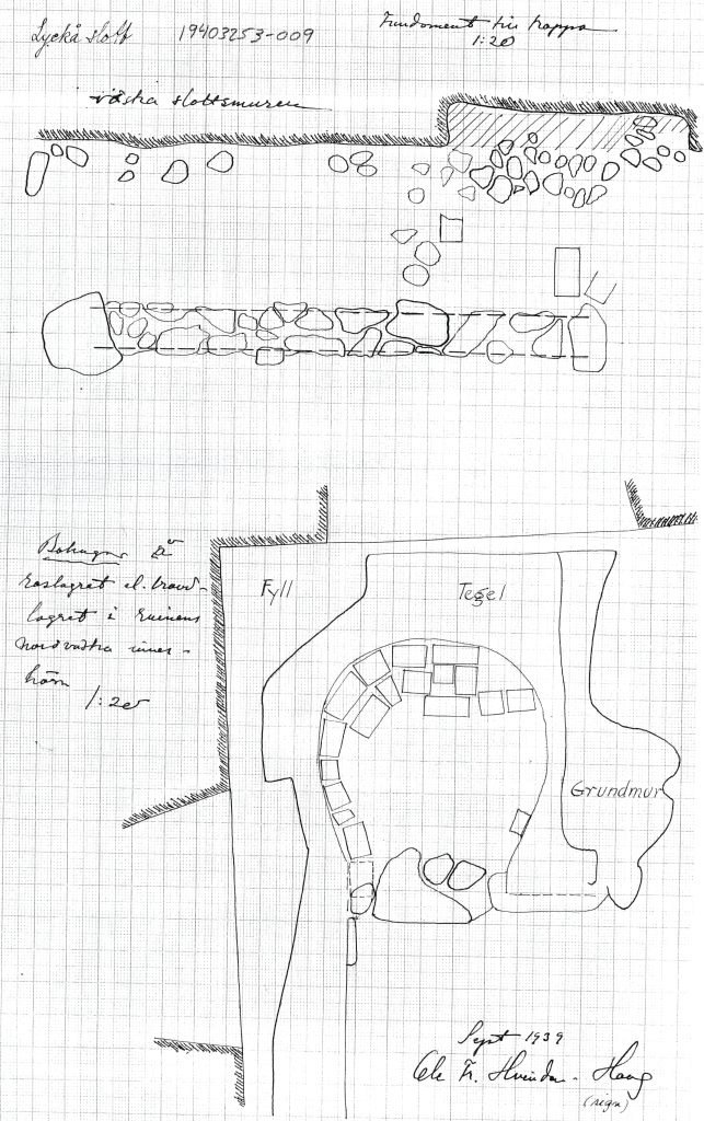 LYCKÅ SLOTTSRUIN,