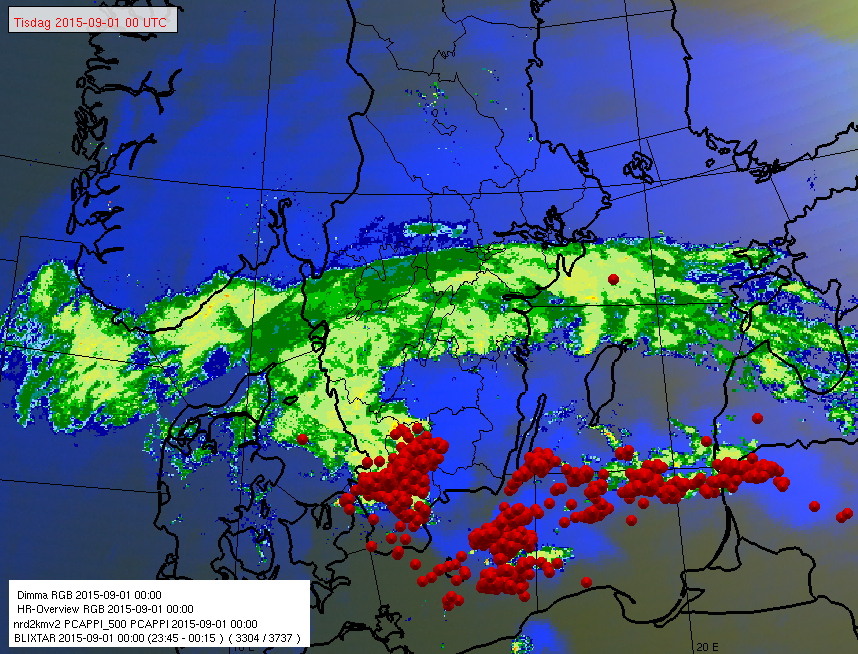 Meteorologiska prognos- och varningstjänsten Stormen är här!