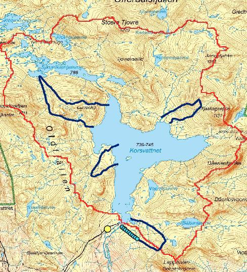 snöfuktigheten antas vara konstant. Därmed minimeras avvikelserna mellan radarbestämda och manuellt uppmätta snödjup och snödensiteter.