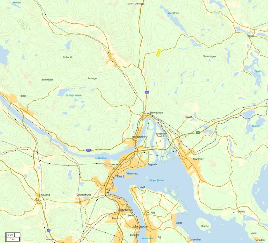 OBEBYGGT SKOGSSKIFTE TIMRÅ Fastighet Fastigheten Timrå Slätt 1:8 Obebyggt skogsskifte Timrå Med god åtkomst från väg ligger denna skogsfastighet ca 25 km norr om Sundsvall.