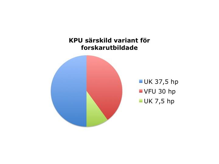 relevanta för undervisning i matematik, biologi, kemi, fysik eller teknik. Studietakten ska vara högre än normalt, dvs.