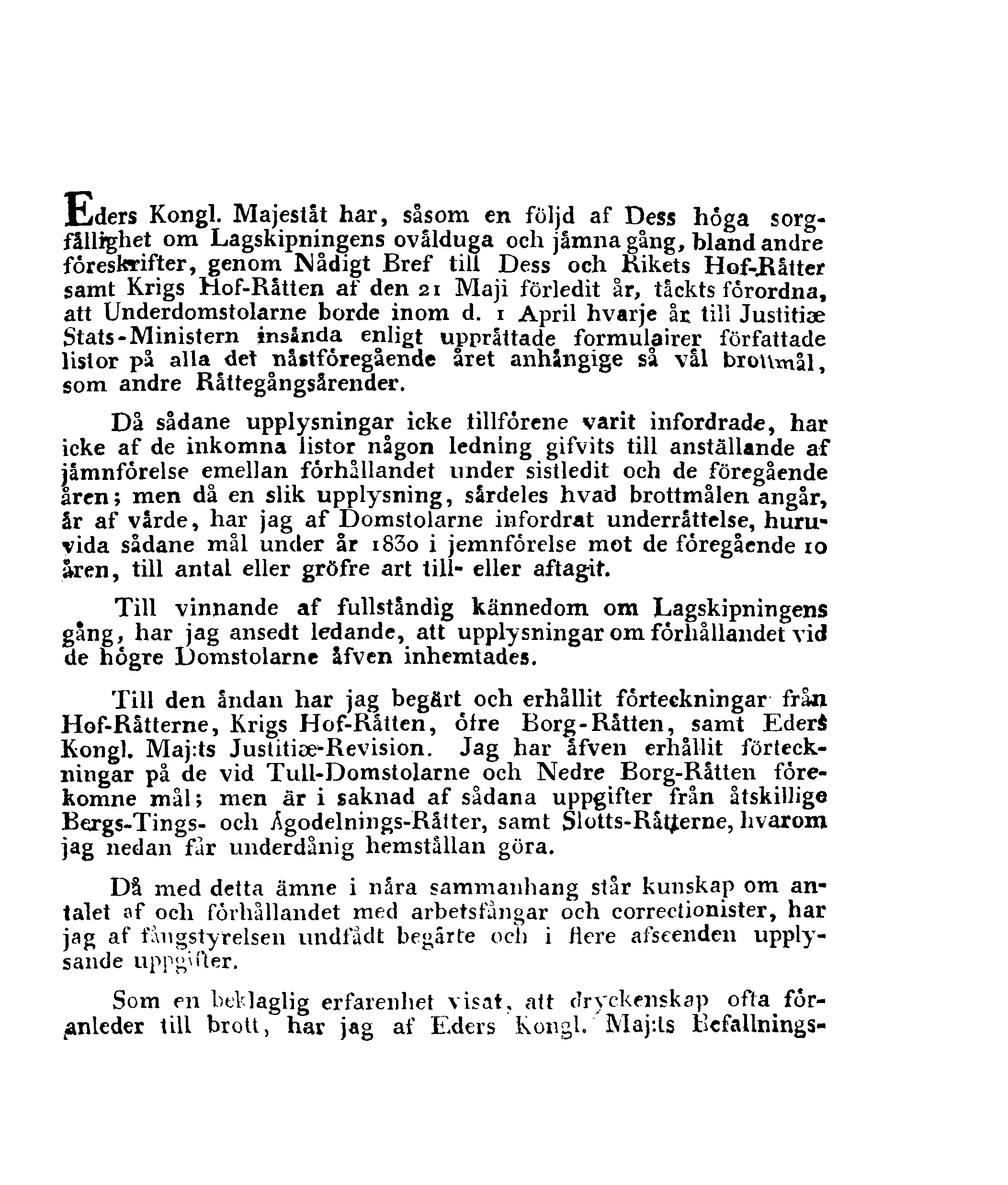 Eders Kongl.