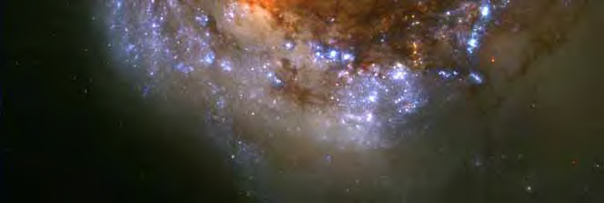 Kolliderande galaxer Galaxernas utveckling är kopplad till deras tidiga våldsamma historia och