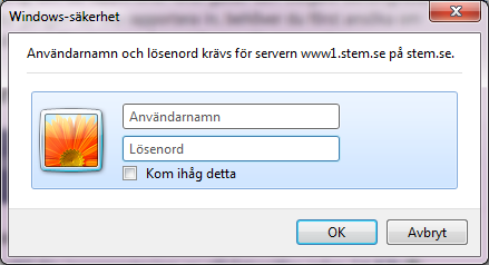 Figur 3 Inloggning Neon, exempel När du är klar att logga in klickar du på länken för den rapportering du ska göra, se exempel på länk som