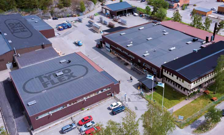 Tykoflex är ett familjeägt svenskt företag med fabrik och huvudkontor i Tyresö, 20 km söder om Stockholm.