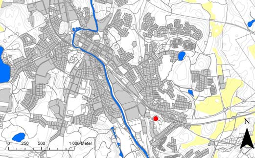 Bakgrund Vid början av 1999 meddelade Studentbostadshus i Blekinge AB Länsstyrelsen, att man hade för avsikt att bygga ytterligare bostadshus inom fastigheten Ronneby 25:19, Ronneby kommun.