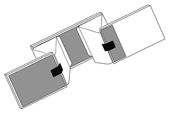 Inställning av sittvinkeln ittvinkeln kan ställas in på Manatee genom en justering av den främre stödbågen. 1) Tryck in frigöringsknapparna på båda sidorna av stolen.
