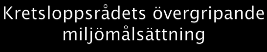 1. Begränsad klimatpåverkan 2. Frisk luft 3. Bara naturlig försurning 4. Giftfri miljö 5. Skyddande ozonskikt 6. Säker strålmiljö 7. Ingen övergödning 8. Levande sjöar och vattendrag 9.