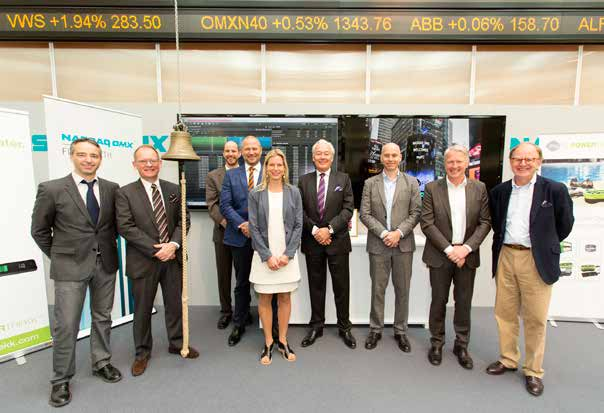 Rubrik Notering på NASDAQ First North