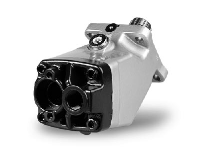 Allmänt T1 pump 1 T1-pumpen har ett fast deplacement och är en vidareutveckling av serie T1, som var speciellt framtagen för att uppfylla fordringarna för mindre krävande lastbilsapplikationer såsom