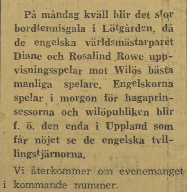 Resultat, damer: 1) Maj Selén, Löts JUF, 2) Elaine Andersson, dito, 3) Laila Hallin, dito, 4) Margareta Eriksson, dito. OBS! Alla 4 från Löts JUF Resultat, 4H-ungdomar, pojkar: 1) N.A. Andersson, Björksta, 2) Lars Hagelin, Löt, 3) Lars Selén, dito, 4) Sture Johansson, dito.