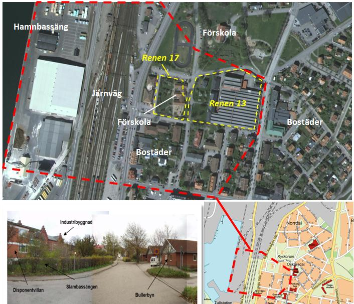 Varbergs kommun Sida 3 (16) 2014-01-27 Föreslagen efterbehandlingsåtgärd har som syfte att väsentligen minska spridningen av klorerade lösningsmedel med grundvattnet i jord och berg samt att aktuella