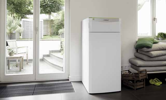 Fördelar med Vaillant flexotherm och flexocompct: Mycket hög årsverkningsgrad, SCOP 10 års fabriksgaranti på kompressorn C framledningstemperatur Tyst